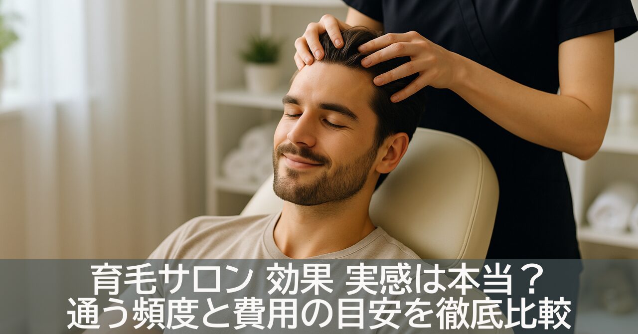 育毛サロン 効果 実感は本当？通う頻度と費用の目安を徹底比較