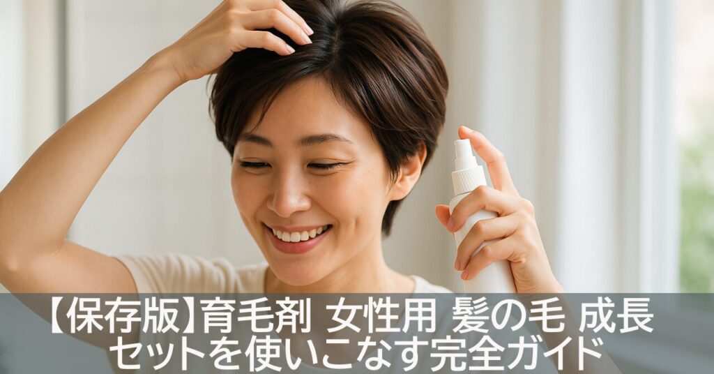 【保存版】育毛剤 女性用 髪の毛 成長 セットを使いこなす完全ガイド