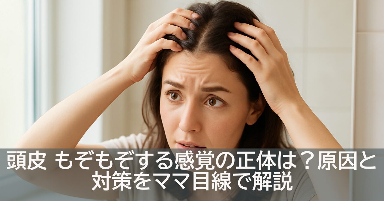 頭皮 もぞもぞする感覚の正体は？原因と対策をママ目線で解説