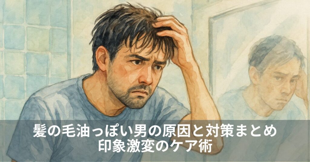 髪の毛油っぽい男の原因と対策まとめ｜印象激変のケア術