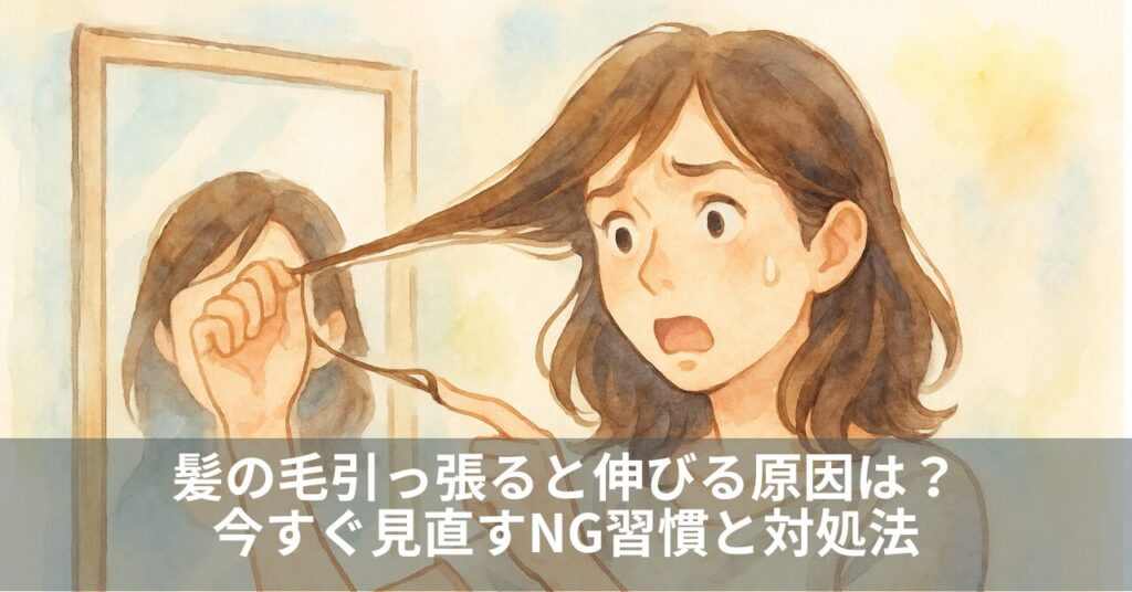 髪の毛横膨らむ原因と正しいケア方法｜今すぐ試せる6つの対策