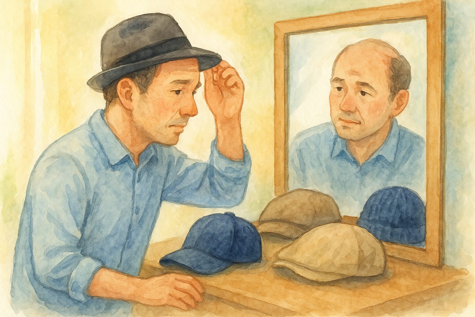 薄毛をカバーする帽子の正解は？自然に見せる選び方とおしゃれ術