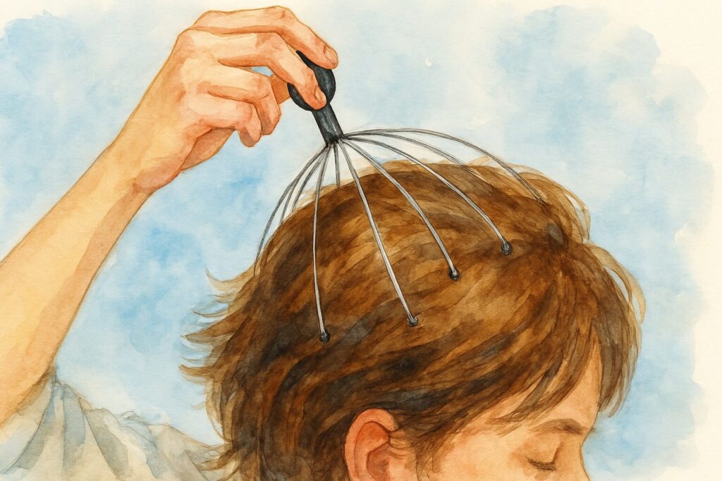 【番外編】頭皮マッサージの「意外な効果」も知っておこう