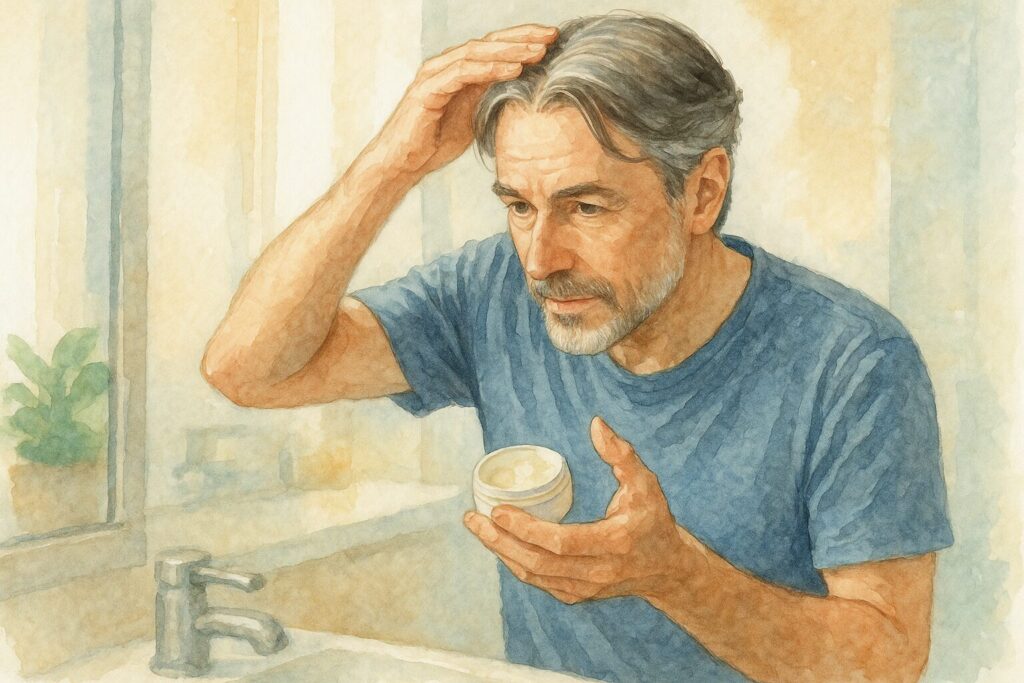 M字ハゲの進行を防ぐ!日常でできるヘアケア対策