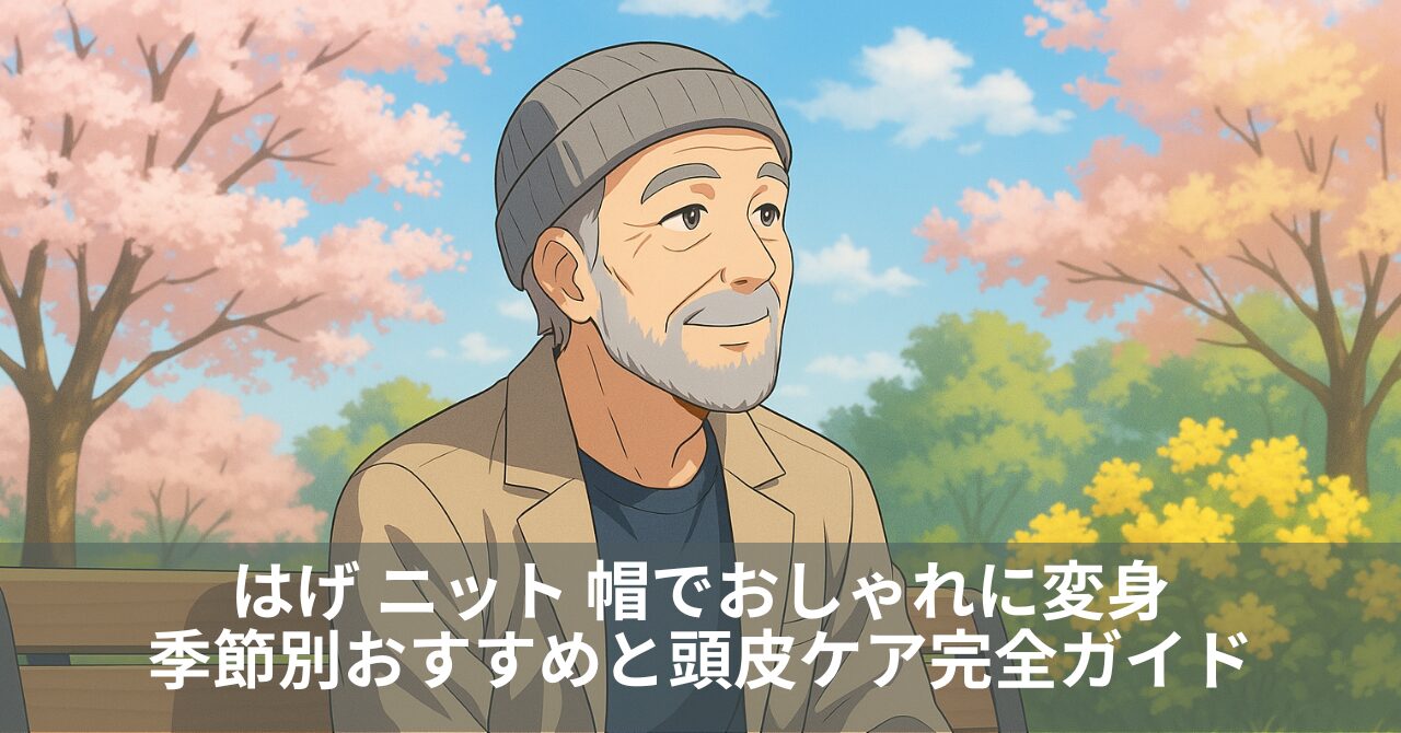 はげ ニット 帽でおしゃれに変身｜季節別おすすめと頭皮ケア完全ガイド