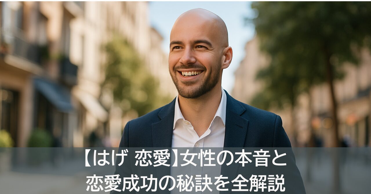 【はげ 恋愛】女性の本音と恋愛成功の秘訣を全解説