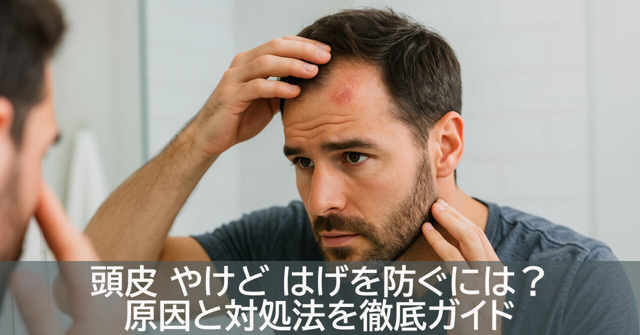 頭皮 やけど はげを防ぐには？原因と対処法を徹底ガイド