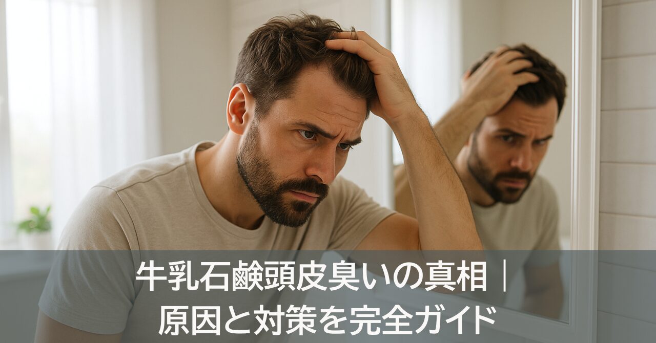 牛乳石鹸頭皮臭いの真相｜原因と対策を完全ガイド