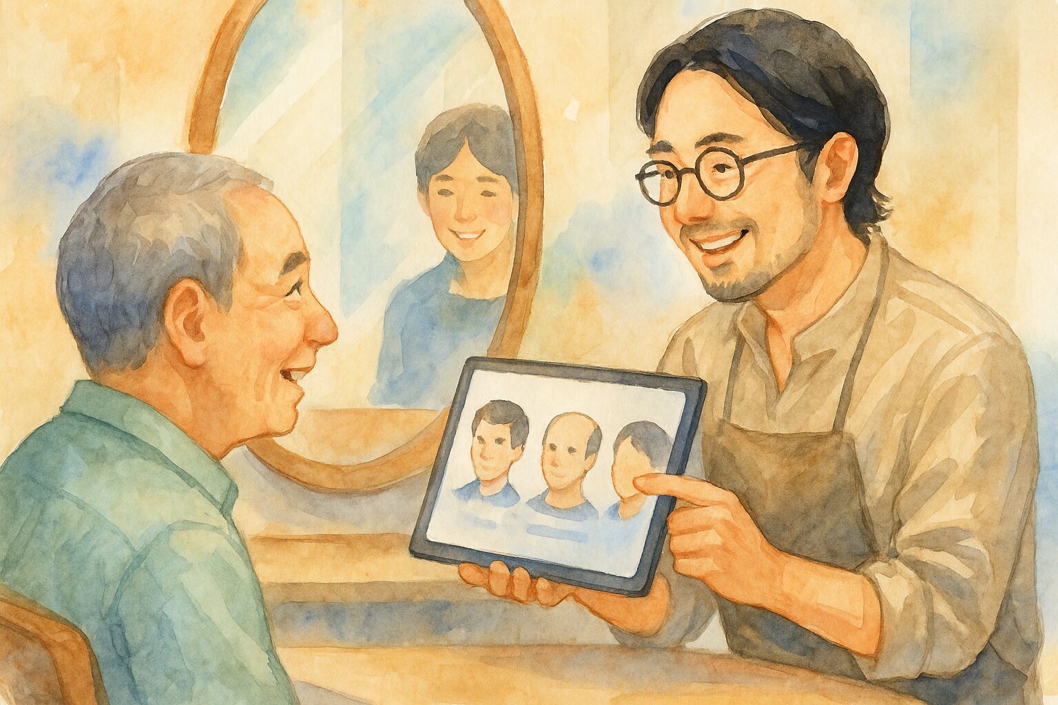 はげ 美容室で変わる印象｜薄毛でも自信が持てる髪型術 | 髪のこと、ホントのところ