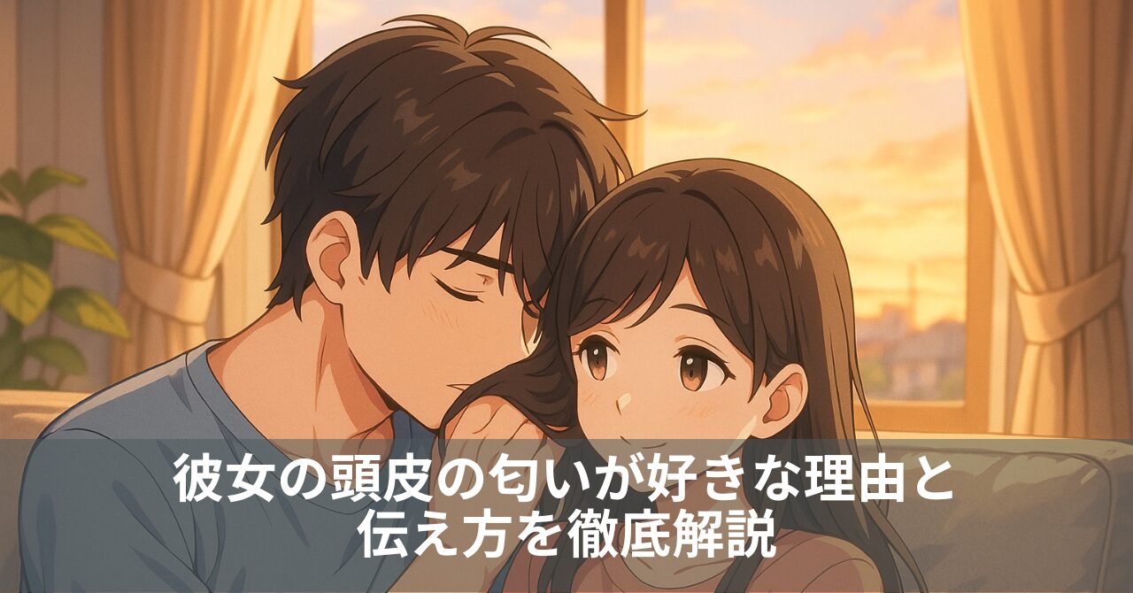 彼女の頭皮の匂いが好きな理由と伝え方を徹底解説