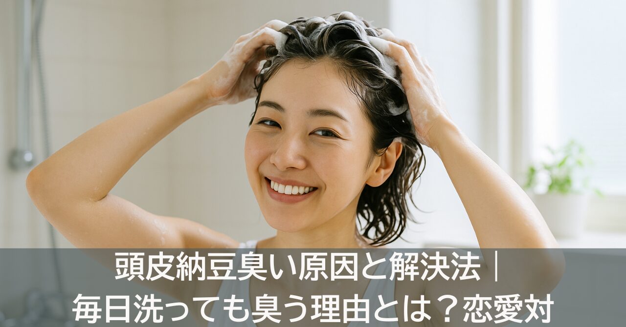 頭皮納豆臭い原因と解決法｜毎日洗っても臭う理由とは？
