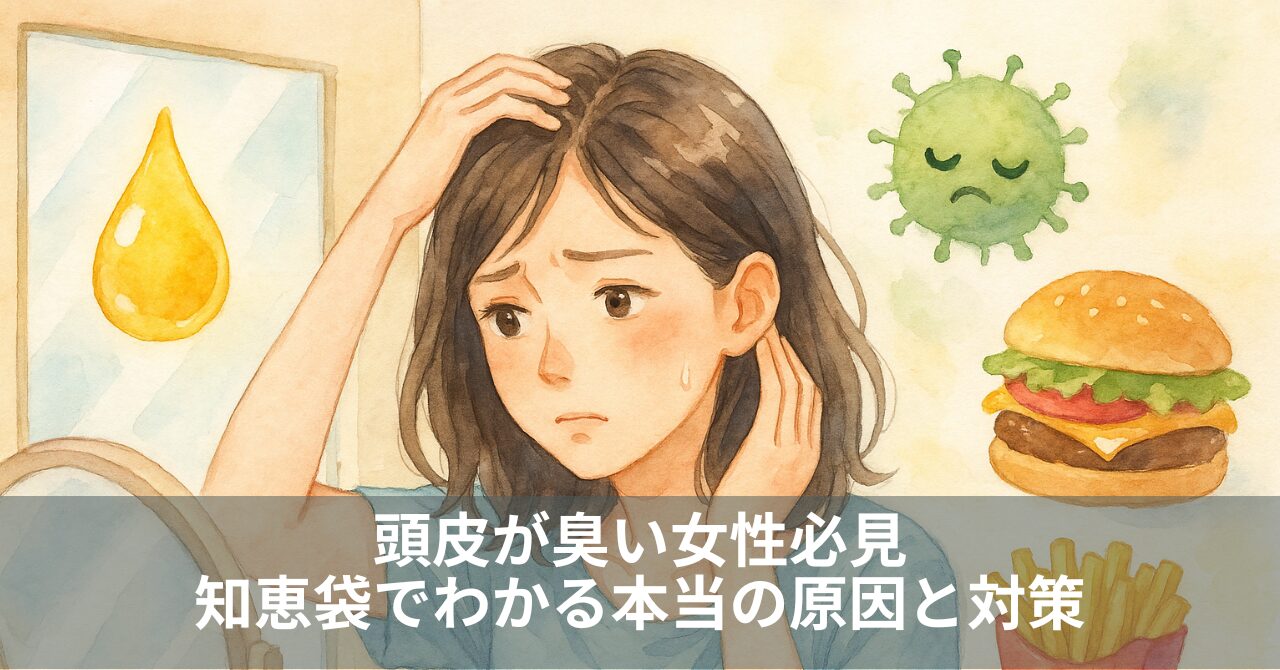 頭皮が臭い女性必見｜知恵袋でわかる本当の原因と対策
