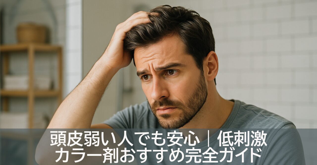 頭皮弱い人でも安心｜低刺激カラー剤おすすめ完全ガイド