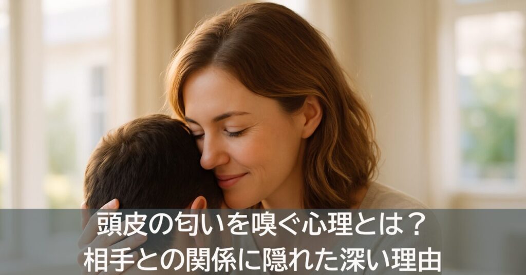 頭皮の匂いを嗅ぐ心理とは？相手との関係に隠れた深い理由