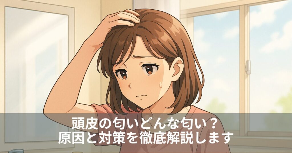 頭皮の匂いどんな匂い？原因と対策を徹底解説します