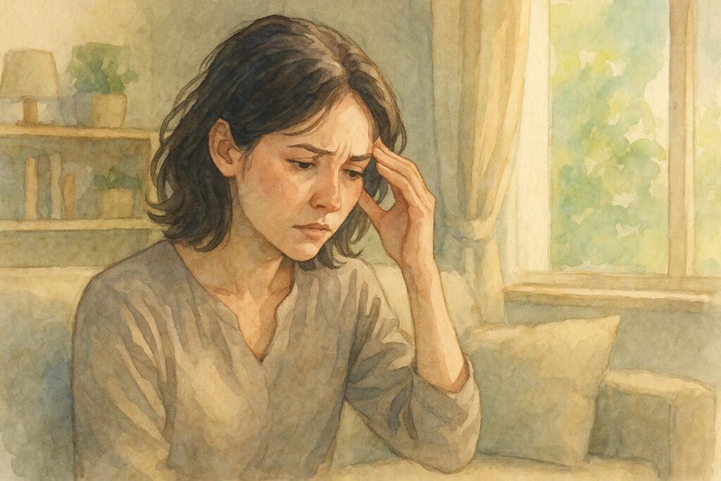 ストレス・睡眠不足・眼精疲労が関係している?