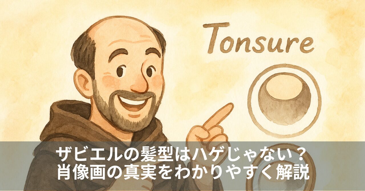 ザビエルの髪型はハゲじゃない？肖像画の真実をわかりやすく解説