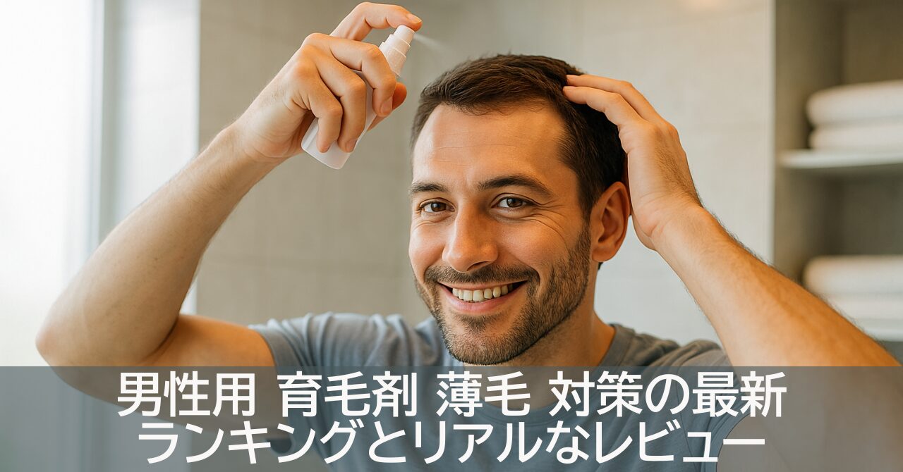 男性用 育毛剤 薄毛 対策の最新ランキングとリアルなレビュー