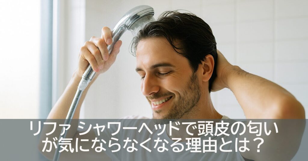 リファ シャワーヘッドで頭皮の匂いが気にならなくなる理由とは？