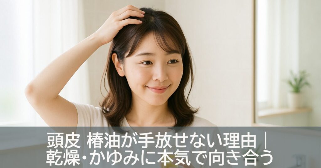 頭皮 椿油が手放せない理由｜乾燥・かゆみに本気で向き合う