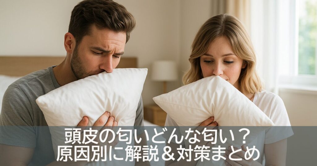 頭皮の匂いどんな匂い？原因別に解説＆対策まとめ