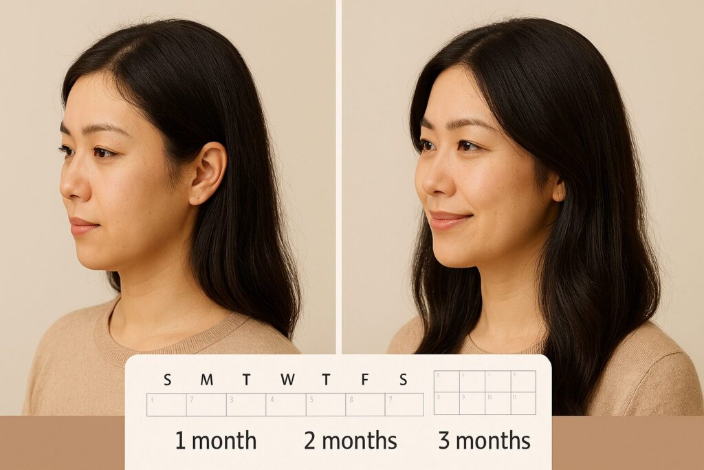 ヘアバースの効果はいつから?結論と目安