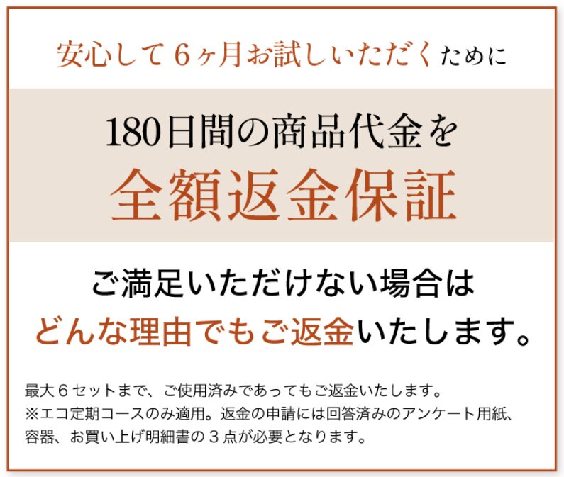 価格・返金保証・定期コースの仕組みをわかりやすく整理