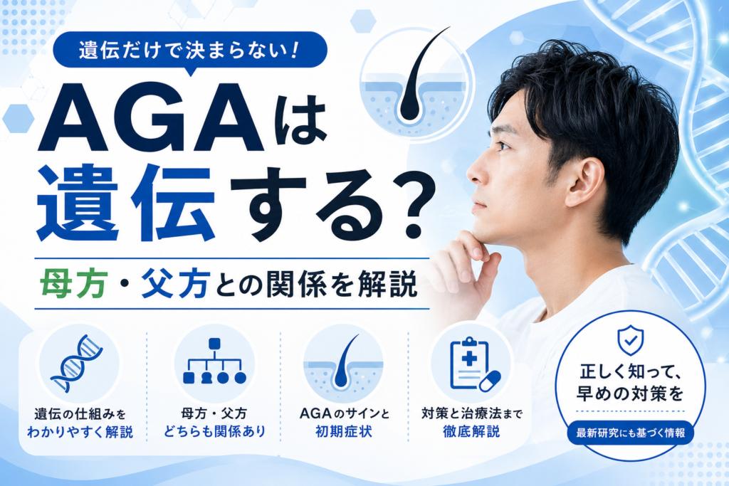 AGAは遺伝する？