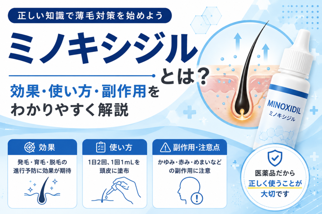 ミノキシジルとは？